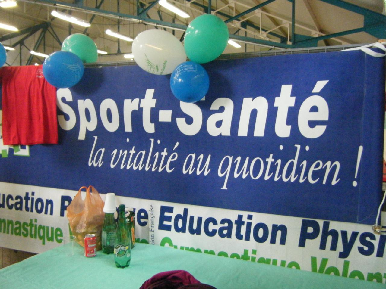 Le stand Sport-Santé du forum !