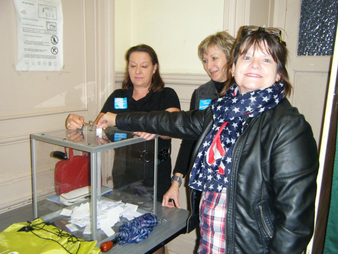 A voté