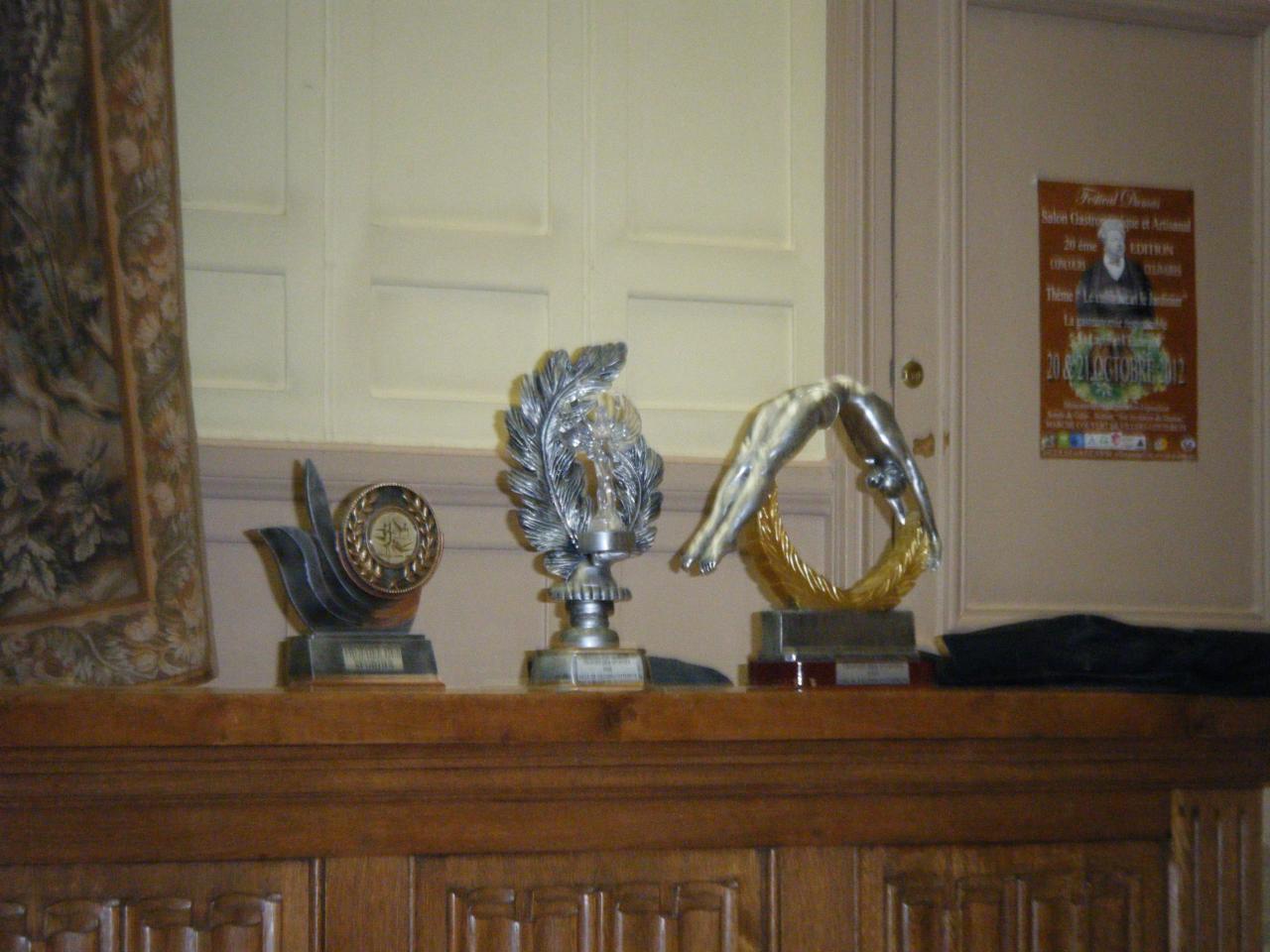 Exposition des trophées des sportifs